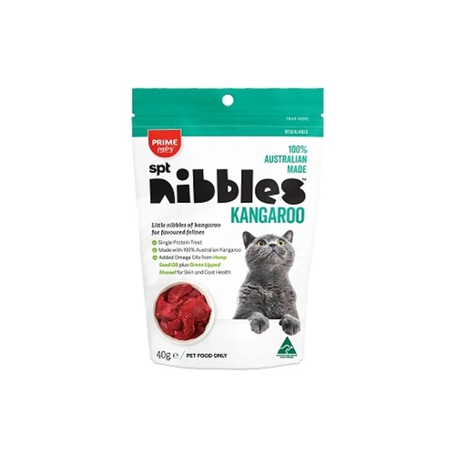 Prime Pantry Nibbles Cat Treat Kangaroo 40G 