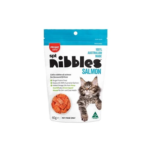 Prime Pantry Nibbles Cat Treat Salmon 40G 