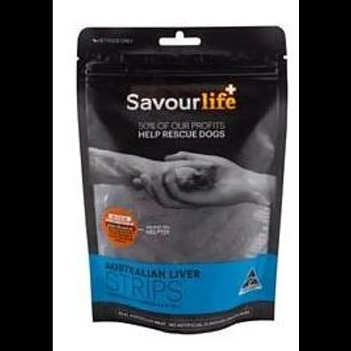Savourlife Australian Liver Strips 165G 