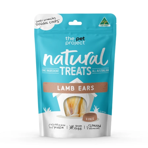 The Pet Project Lamb Ears 4Pk  