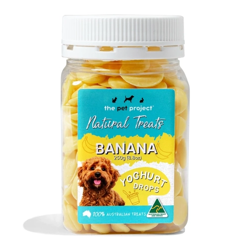 The Pet Project Yoghurt Drops - Banana 250G 