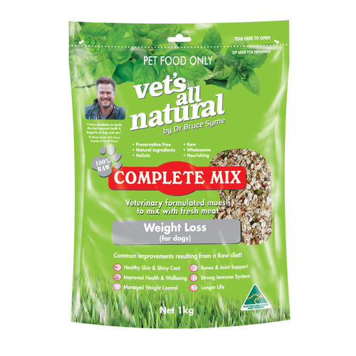 Vets All Natural Complete Mix 1 kg Weight Loss