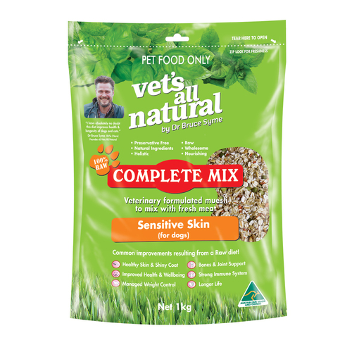 Vets All Natural Complete Mix 1 kg Sensitive Skin