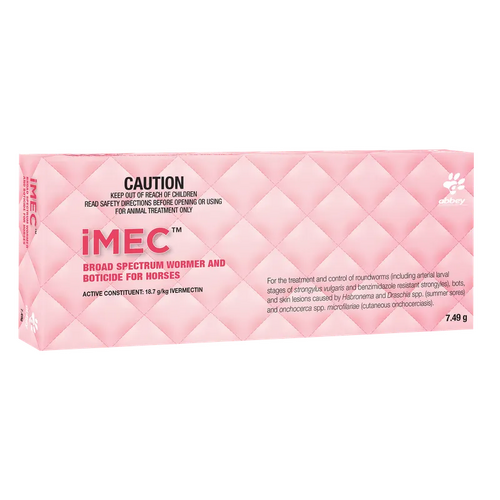 Abbey Labs Imec Broad Spectrum Wormer And Boticide 7.49G 