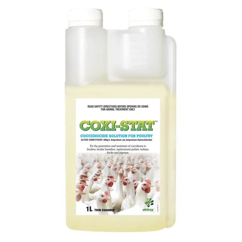 Coxi-Stat Coccidiocide Solution For Poultry 1L 