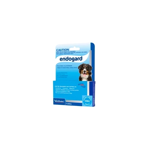 Endogard Extra Lge Dog 35Kg 2 Tabs 