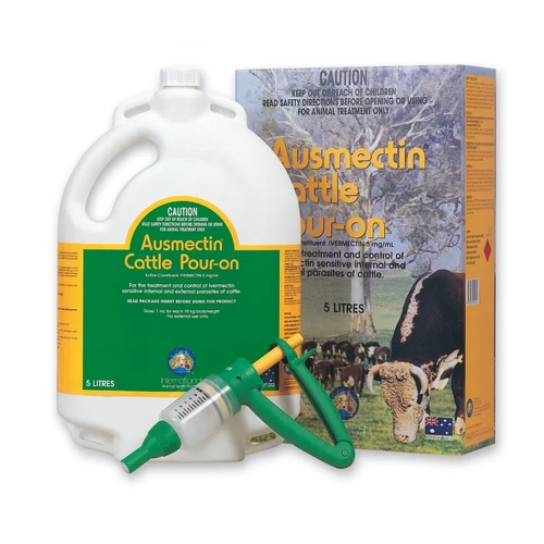 Iah Ausmectin Cattle Pour On 5L 