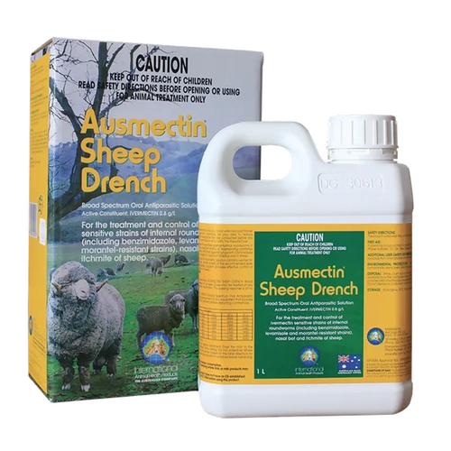 Iah Ausmectin Sheep Drench Oral 1L 
