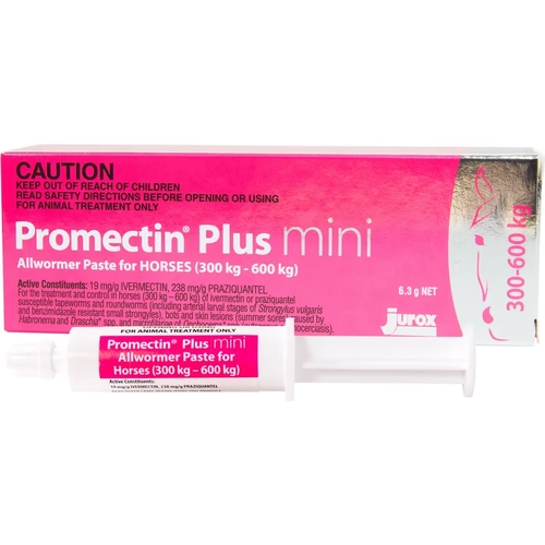 Jurox Promectin Plus Mini Horse 6.3G 