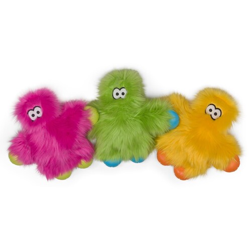 West Paw Rowdie Tough Plush Dog Toy - Ruby