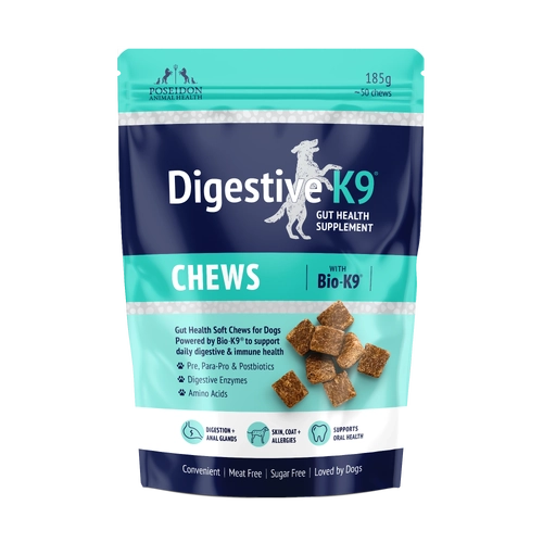 Poseidon Digestive K9 Chews 185G 