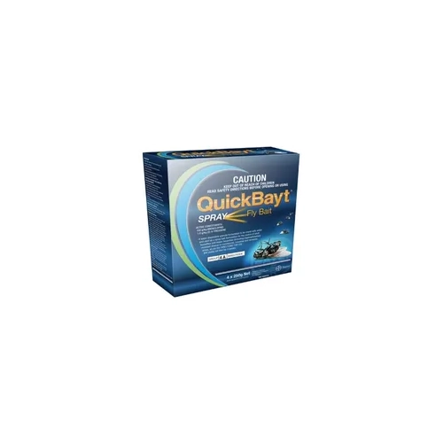 Quickbayt Spray Fly Bait 1Kg 4X250G 