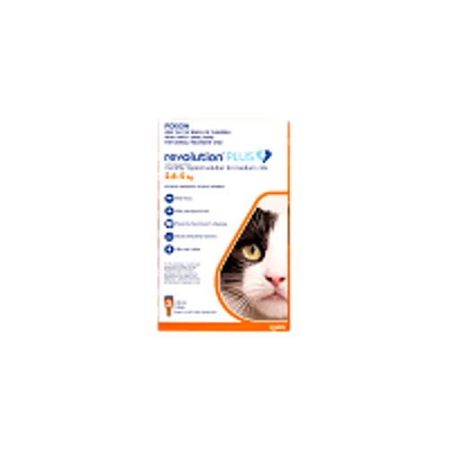 Revolution Cat Plus Medium Cat 3Pk 2.5-5Kg 