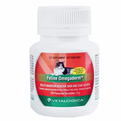 Vetalogica Feline Omegaderm 120'S 