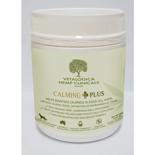 Vetalogica Hemp Clinicals Calming Plus Dog Supp 300G 