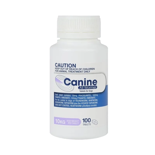 Value Plus Canine All Wormer 10Kg 100S (Purple) 