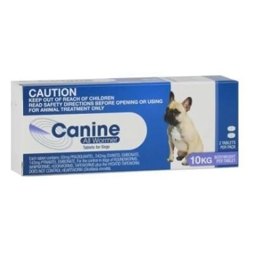 Value Plus Canine All Wormer 10Kg 2S (Purple) 