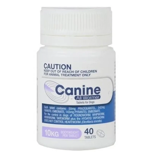 Value Plus Canine All Wormer 10Kg 40S (Purple) 