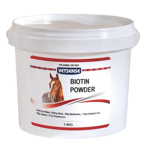 Vetsense Biotin Hoof Powder + Msm 1.5Kg 