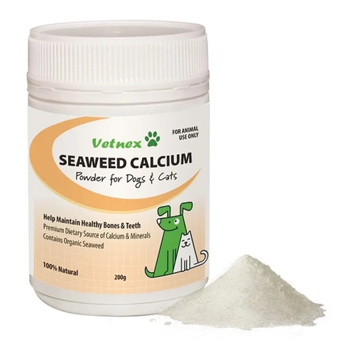Vetnex Seaweed Calcium Powder For Dog & Cat 200G 