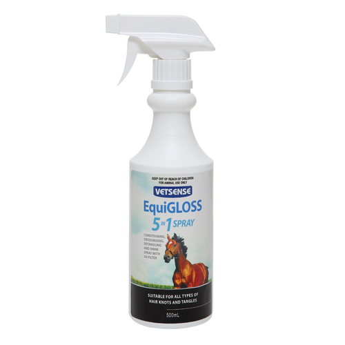 Vetsense Equigloss 5 In 1 500Ml 