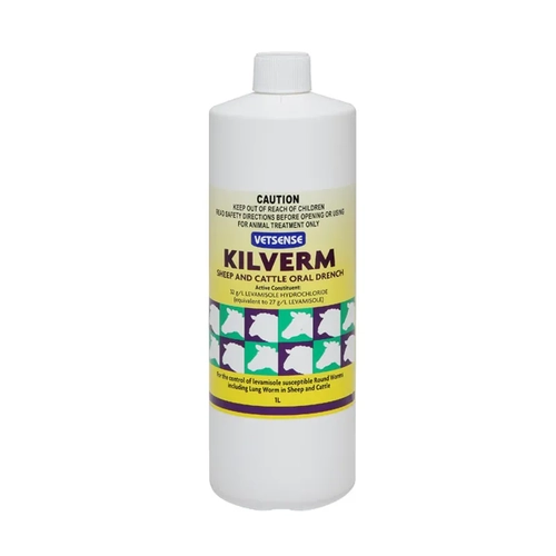 Vetsense Kilverm Sheep & Cattle 1L 