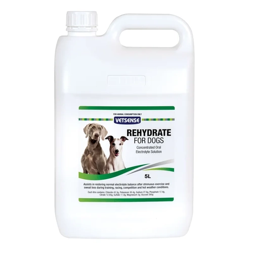 Vetsense Rehydrate Greyhound 5L 