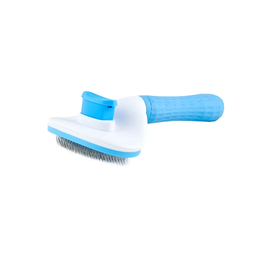 All Fur You Self Clearing Comb Blue 