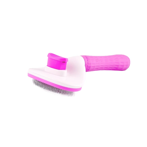 All Fur You Self Clearing Comb Pink 