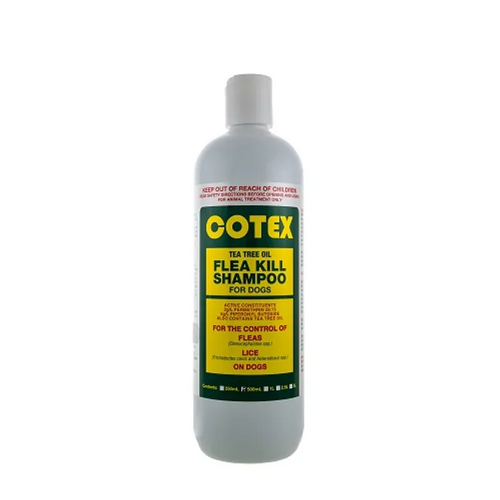 Cotex Tea Tree Oil Flea Kill Shampoo 500Ml 