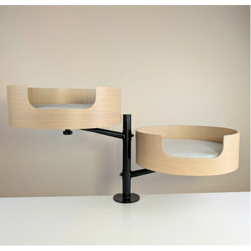 Desk Nest Duo White Oak  