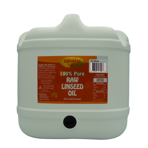 Equinade Pure Raw Linseed Oil 15L