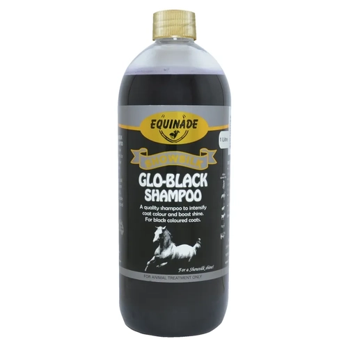 Equinade Showsilk Glo Black Shampoo 1L 