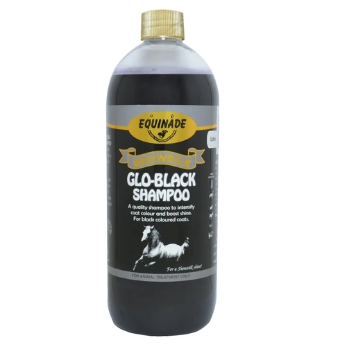 Equinade Showsilk Glo Black Shampoo 5L 