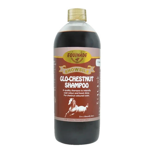 Equinade Showsilk Glo Chestnut Shampoo 1L 