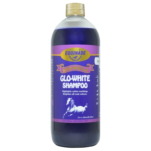 Equinade Showsilk Glo White Shampoo 20L *Spec Ord* 