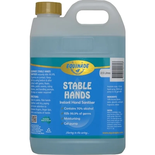 Equinade Stable Hand Stanitiser Gel 2.5L 