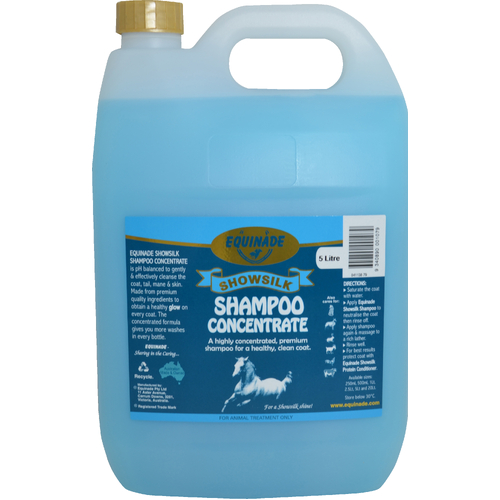 Equinade Showsilk Shampoo Concentrate 5L 