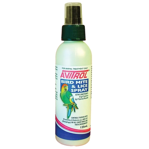 Avitrol Bird Mite & Lice Spray 125Ml 