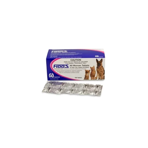 Fidos Allwormer Tablets 96 Pack 