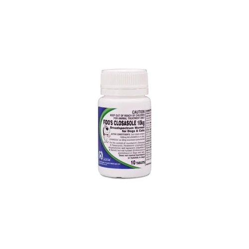 Fido'S Closasole 10Kg Tablets X 10  (S6) 