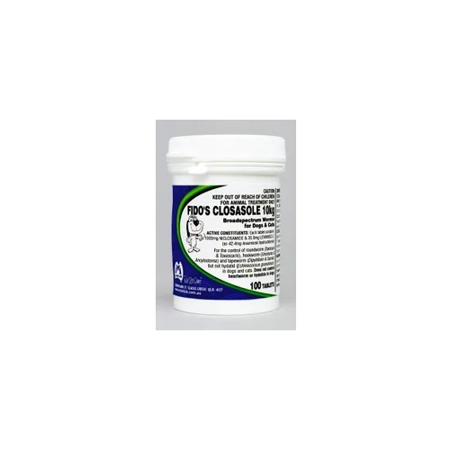 Fido'S Closasole 10Kg Tablets X 100  (S6) 