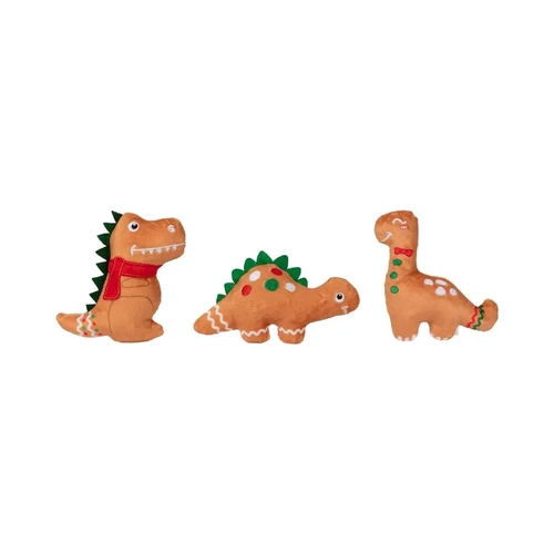 Fringe Studio Baking Spirits Bright 3Pcs Small Dog Toy Set 