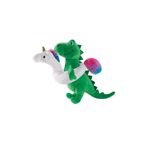 Fringe Studio Summa Time Rex Plush Dog Toy 