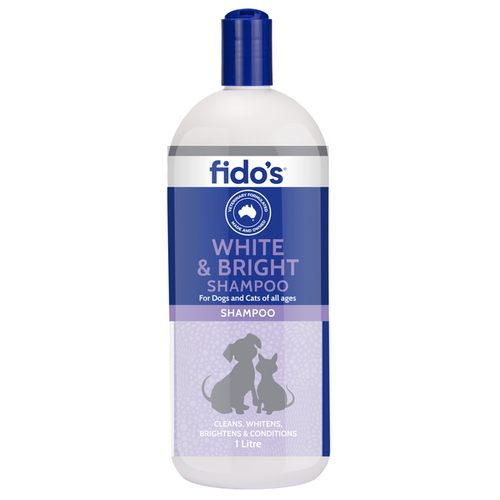 Fido'S White & Bright Shampoo 1L 