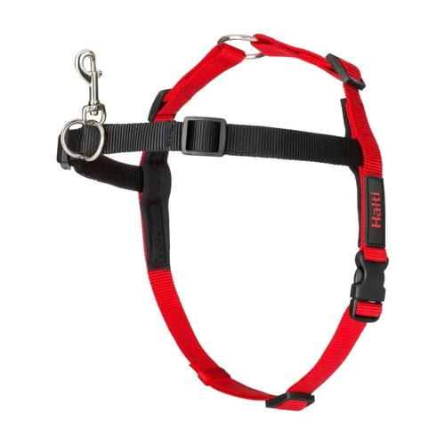 Halti Front Control Harness Black/Red Medium 