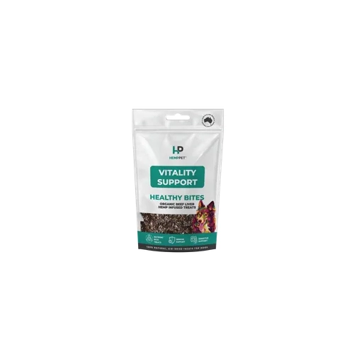Hemp Pet Vitality Bites- Hemp Infused Beef Livr For Dogs 80G 