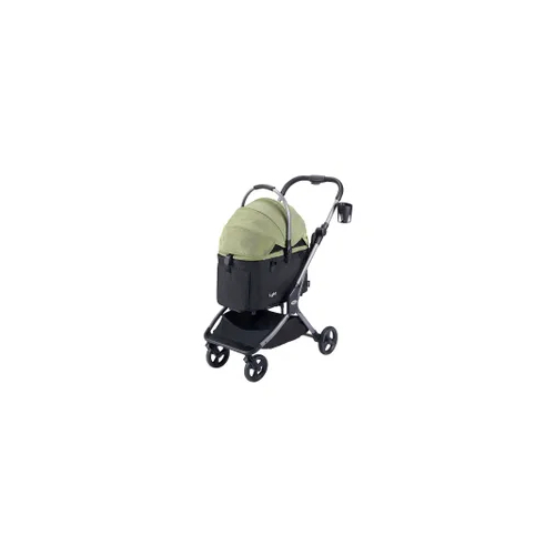 Ibiyaya Lyte 3-In-1 Detachable Pet Stroller Medium - Green 
