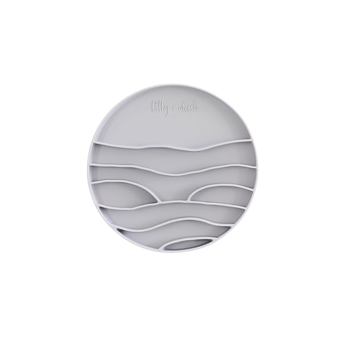 Lilly + Dash Lick Mat Insert For Pet Bowl Slate 