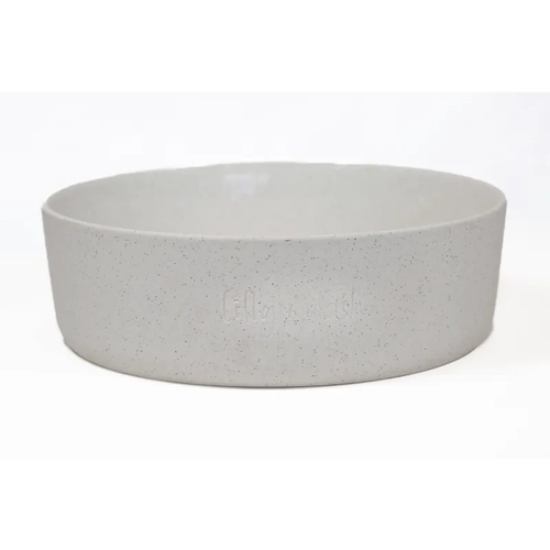 Lilly + Dash Pet Bowl Milk Speckle Large 1.75L 